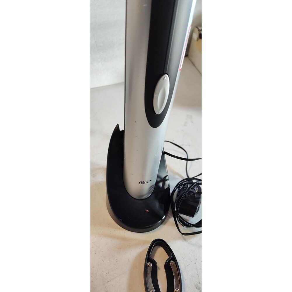 Oster Cordless Electric Wine Bottle Opener, FPSTBW8207-S, Tested/Works (1245)